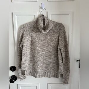Madewell Gray Cowl Neck Sweater